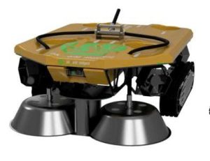 Robot vệ sinh thân tàu - loại Trung